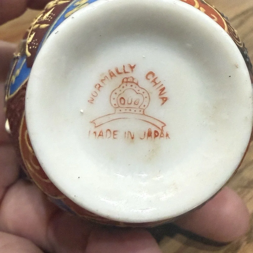 Normally China vintage kutani